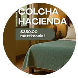 Colcha hacienda